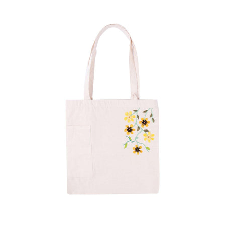 MK211304 - Embroidered Canvas Tote - CUSTOM | Sustainable